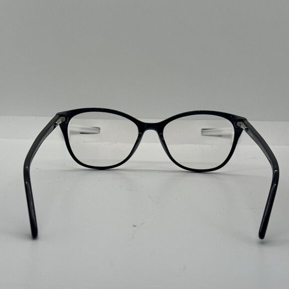 Bebe Eyeglasses Frames BB5178 001 JET Black Cat Eye Swarovski Crystals 53-17-135 - Picture 5 of 8